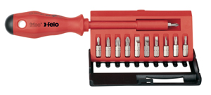 1000V INSULATED SCREWDRIVER SET WITH 11 TIPS
