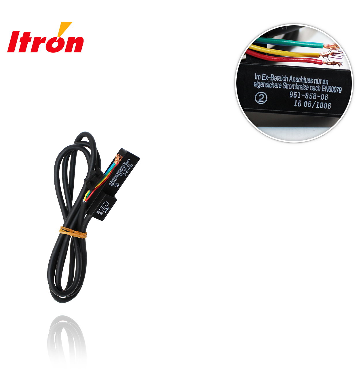 LOW-FREQUENCY (LF) PULSE EMITTER FOR G6 A G100 MEMBRANE METER WITH 4-WIRE ITRON CONNECTION CABLE