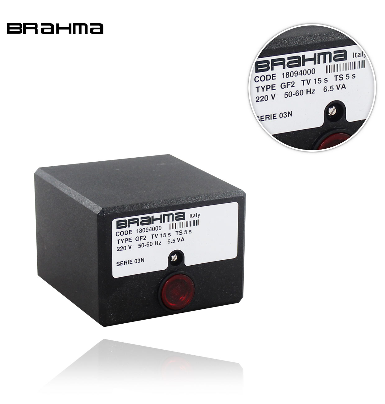GF2 S03N TW15 TS5 220V/50-60Hz     BRAHMA CONTROL BOX