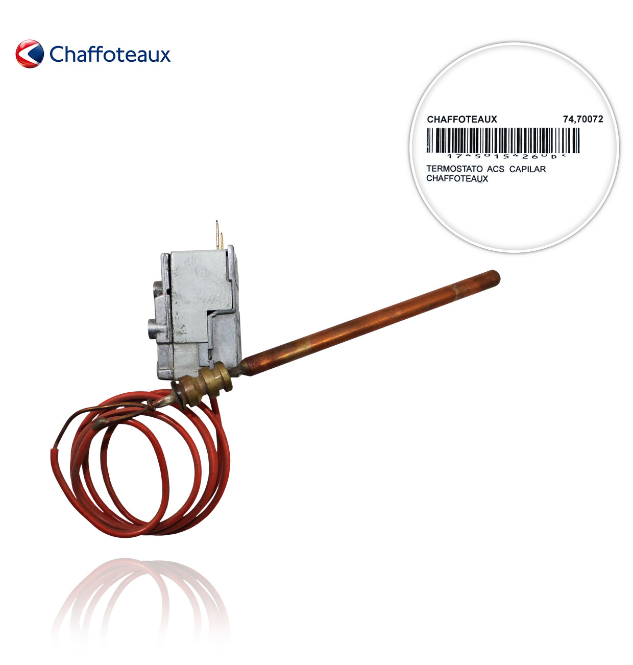 CHAFFOTEAUX CAPILLARY DHW THERMOSTAT