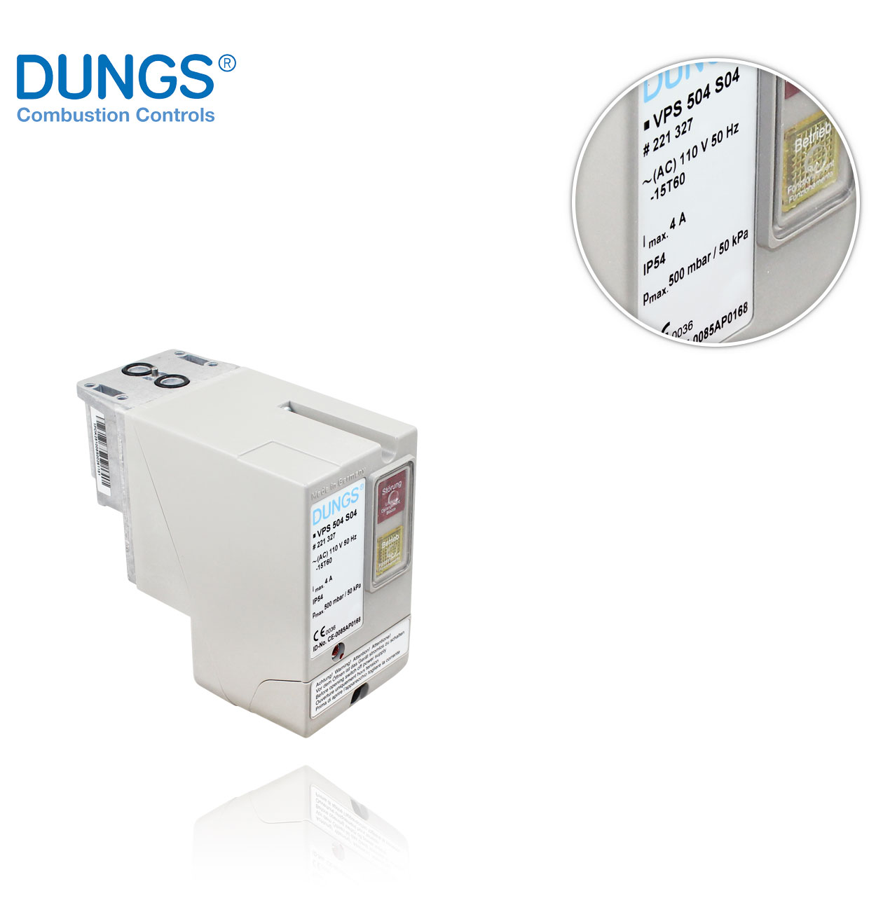 VPS 504 S04 110V 50Hz (221327) DUNGS LEAK CONTROL